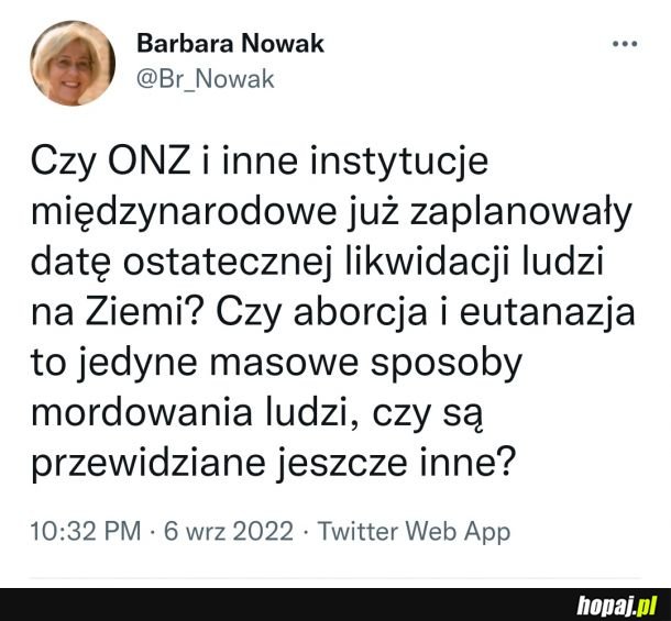 Barbara Nowak kontra ONZ