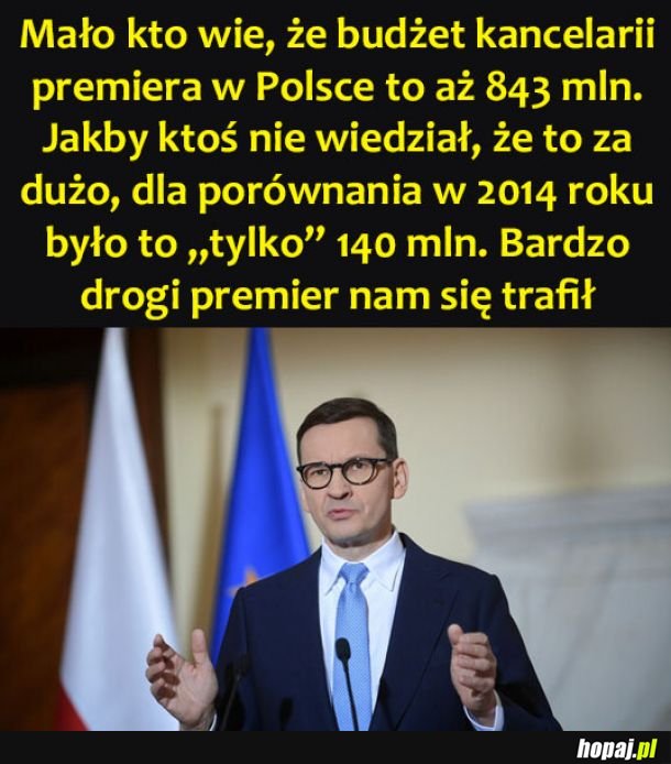 Drogi panie Premierze…