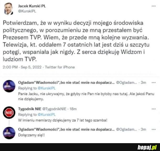 Dziękujemy za to szambo!