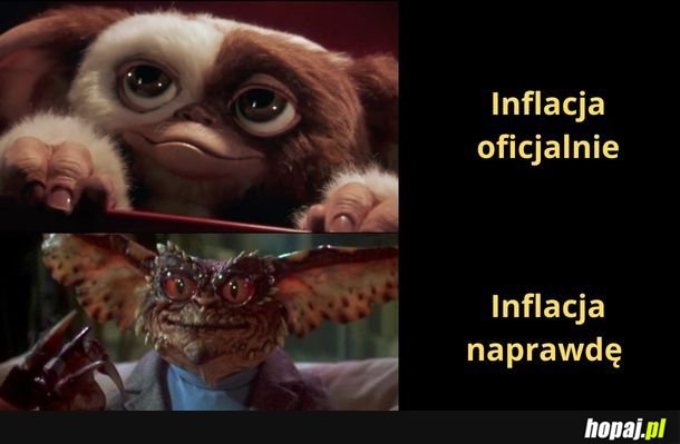 Inflacja oficjalnie