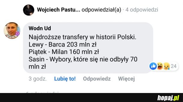 Najdroższe transfery w historii Polski
