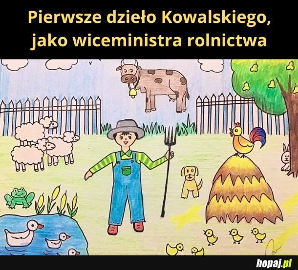 Pierwsze dzieło Kowalskiego