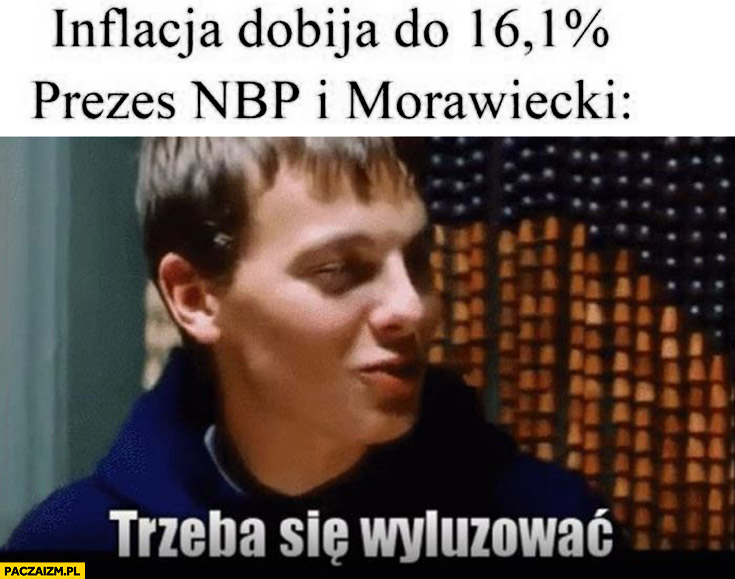 Trzeba się wyluzować