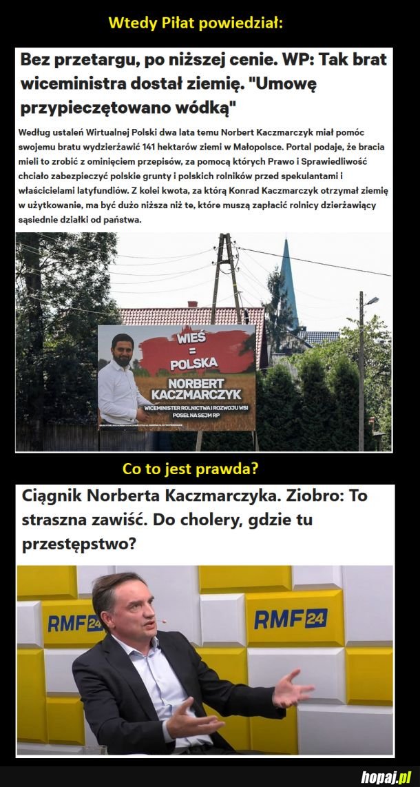 Wtedy Piłat powiedział