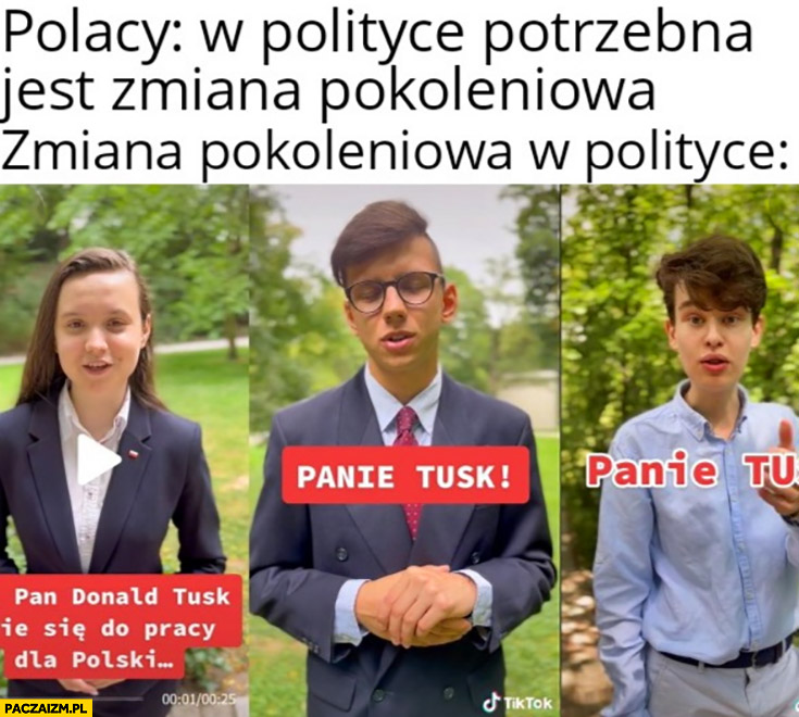 Zmiana pokoleniowa w polityce