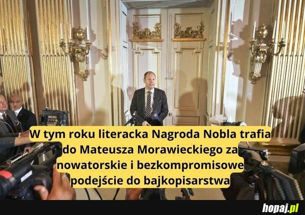 Nobel w kategorii bajki