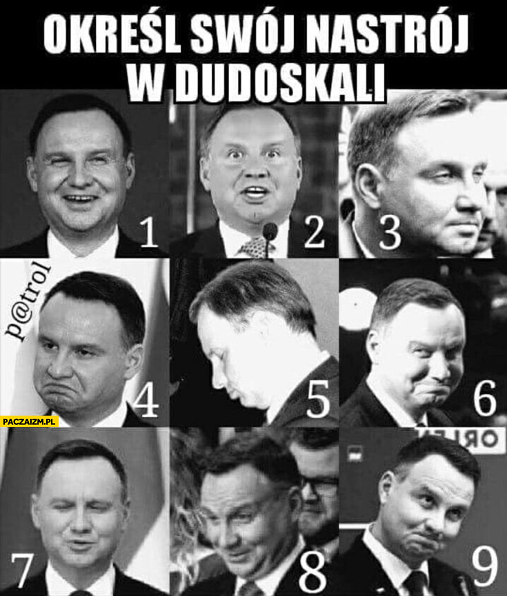 Określ swój nastrój w dudoskali