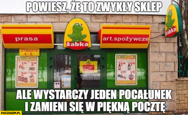 Pocałunek księcia dobrej zmiany