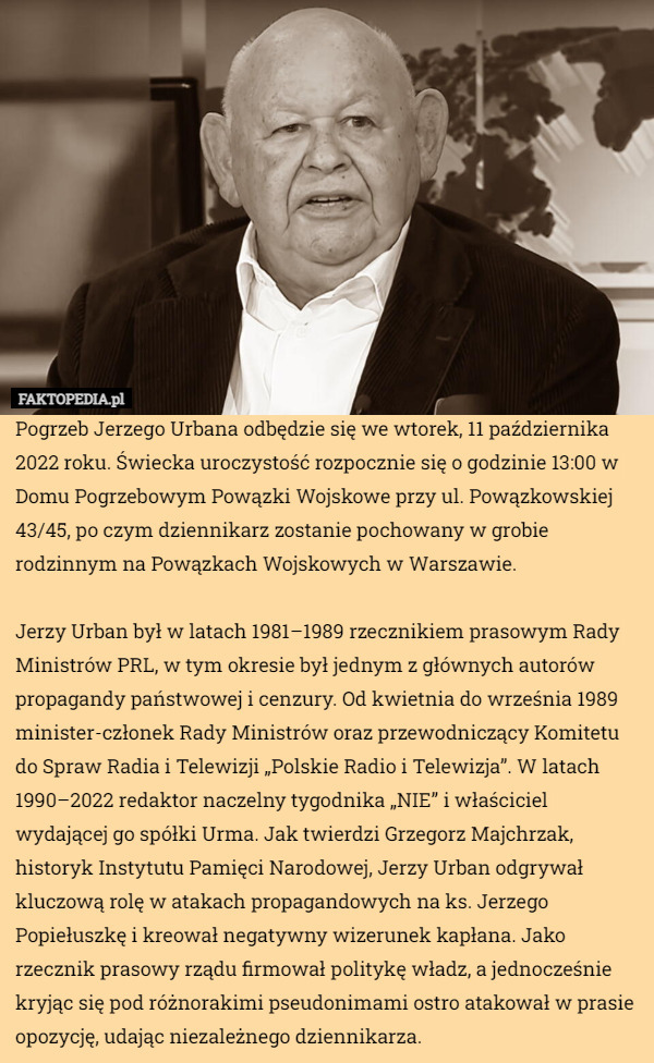 Pogrzeb rzecznika