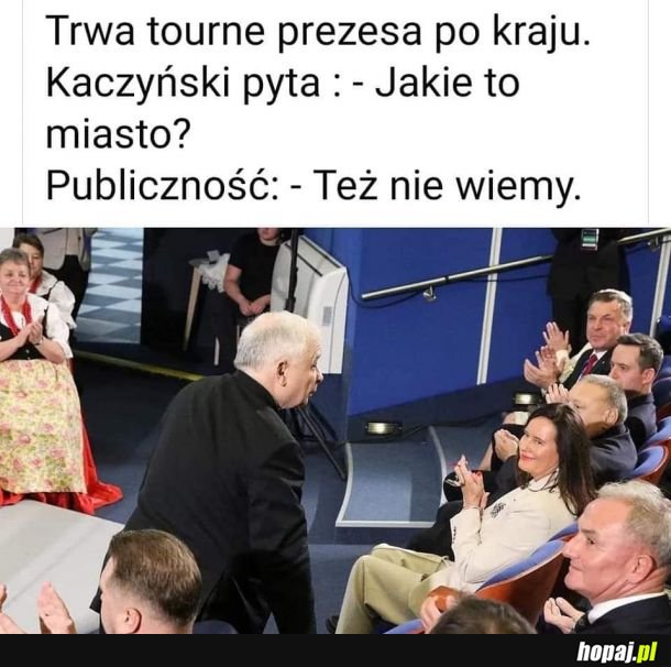Publiczność też nie wie