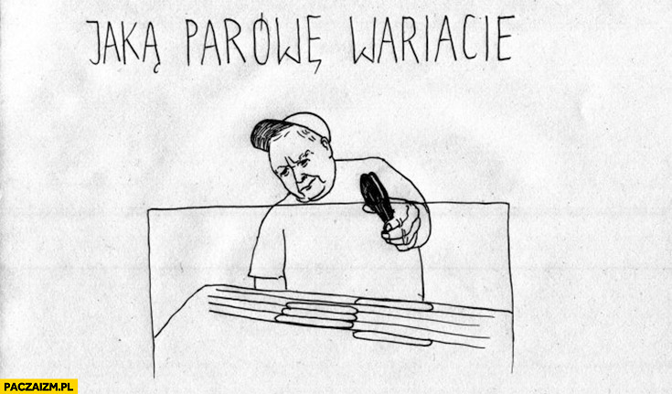Smuny Jarek za ladą