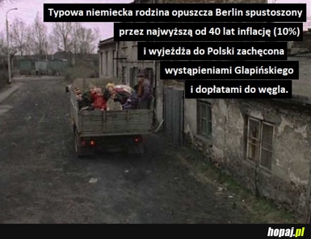 W pisowskiej Polsce jest tak dobrze, że Niemcy masowo opuszczają Berlin