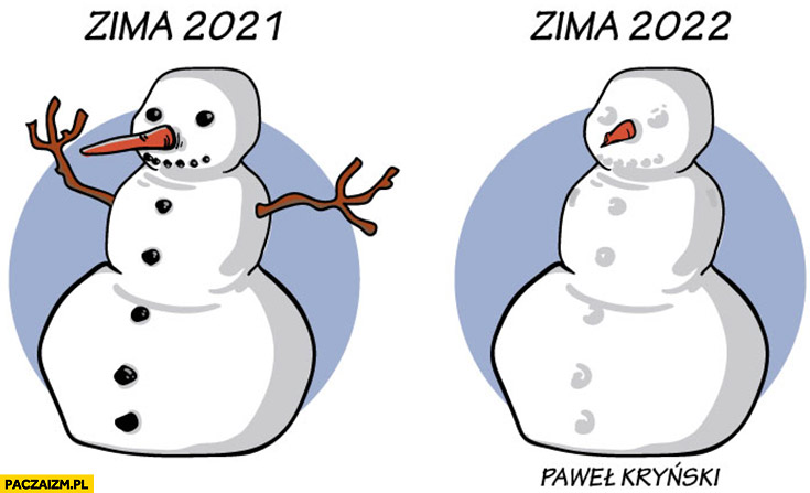 Zima bez oczu
