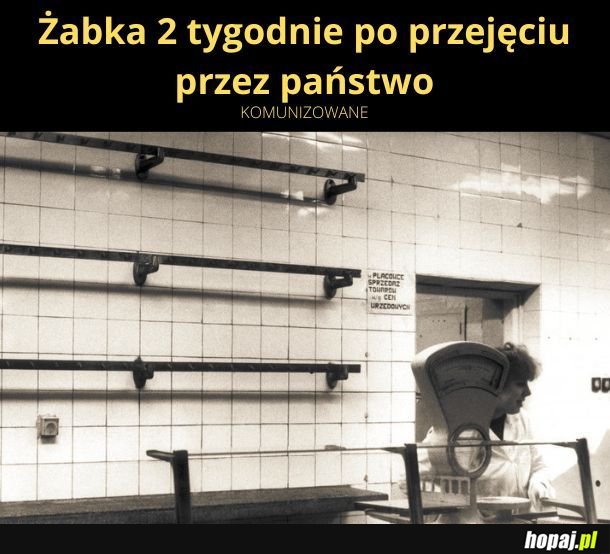 Żabka, komunizowane