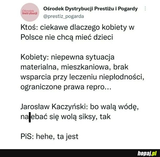 Dlaczego kobiety nie chcą się reprodukować?