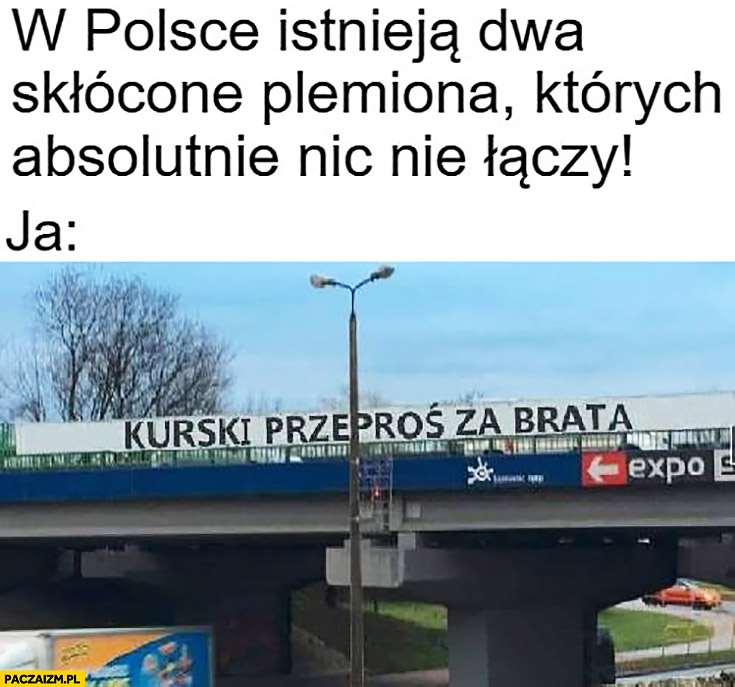 Dwa skłócone plemiona
