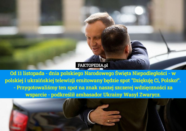 Dzięki Wołodyja!