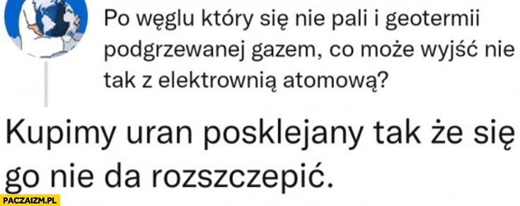 Geotermia zasilana gazem