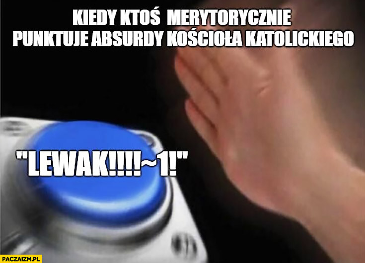 Kościół vs. merytoryka