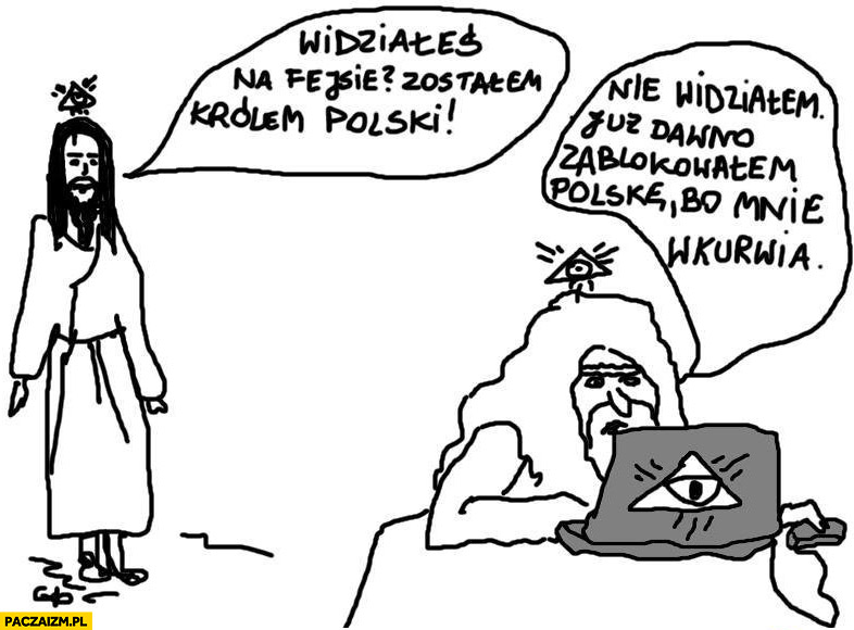 Nawet Bóg ją zablokował