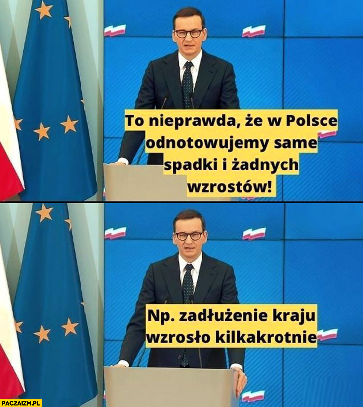Nie tylko same spadki