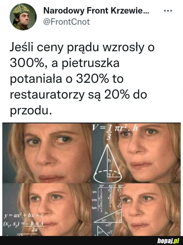 Niedługo tym matematykom ujemna inflacja wyjdzie
