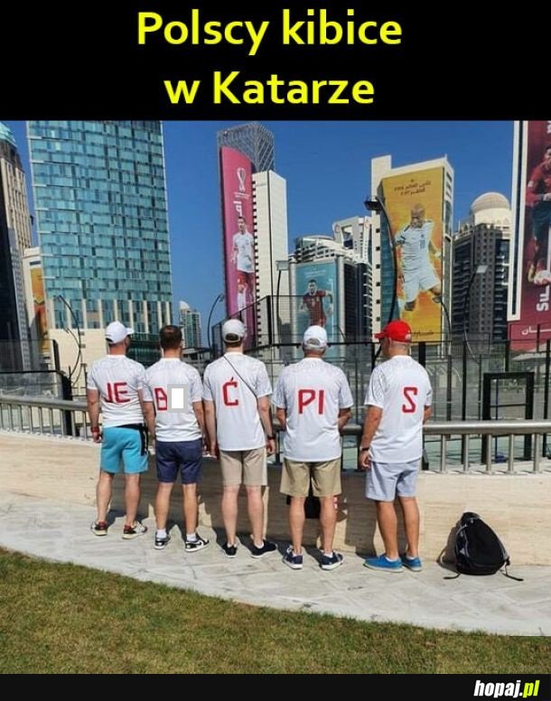 Polscy kibice w Katarze