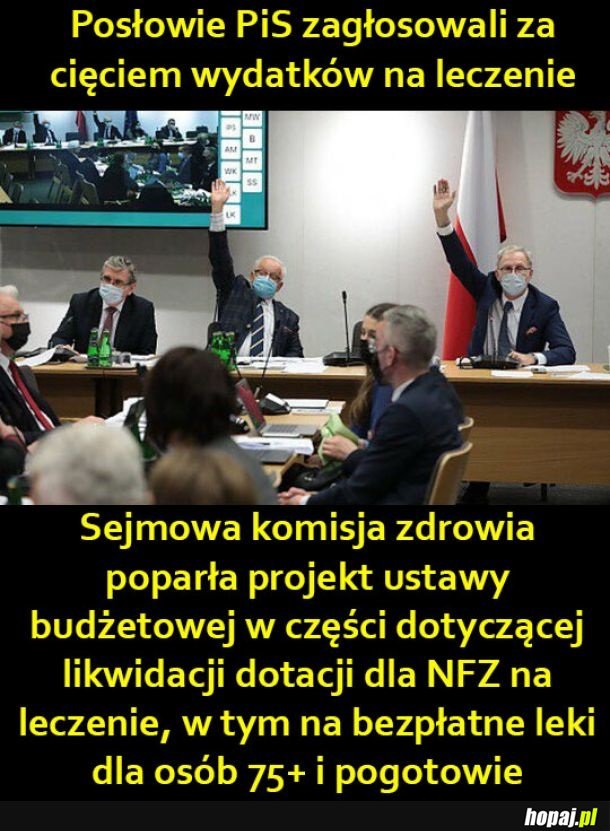 Ucięcie dotacji na leczenie osób 75+