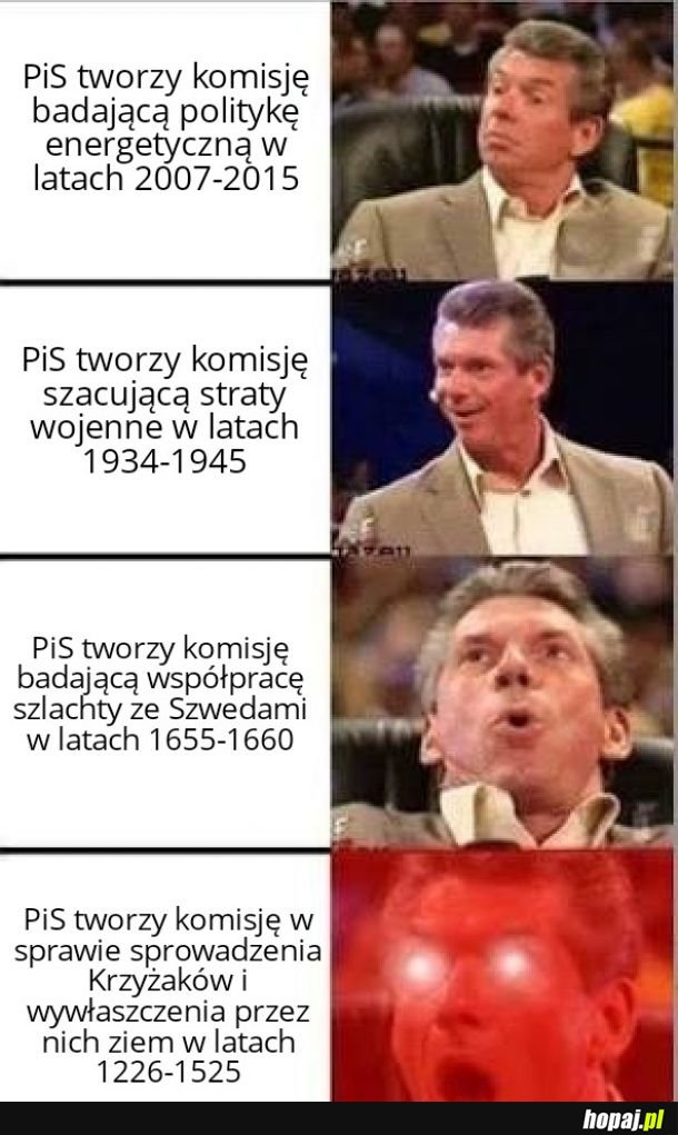 A kto stworzy komsiję badającą ich nieudacznictwo w latach 2015-2022?