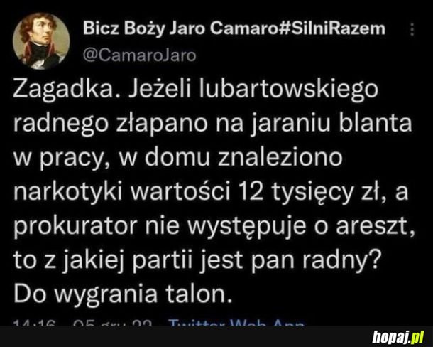 Do wygrania talon