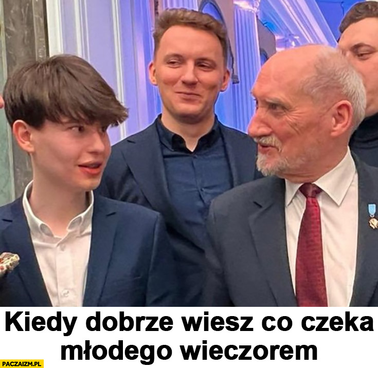 Kiedy dobrze wiesz, co czeka młodego wieczorem