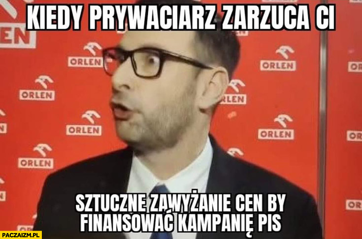 Kiedy prywaciarz zarzuca ci…