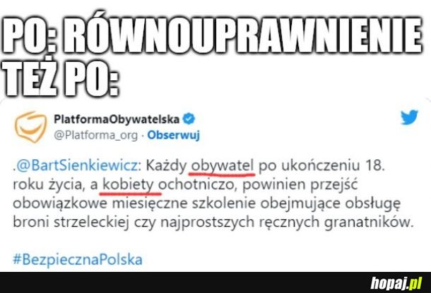 Kobieta to nie obywatel?