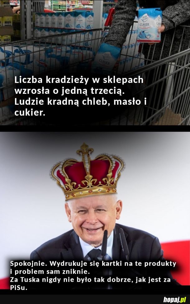 Za Tuska nigdy nie było tak dobrze, jak za krula Jarosława