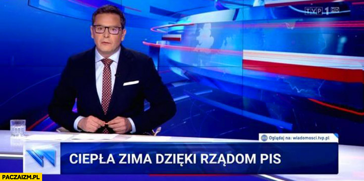 Ciepła zima dzięki rządom PiS