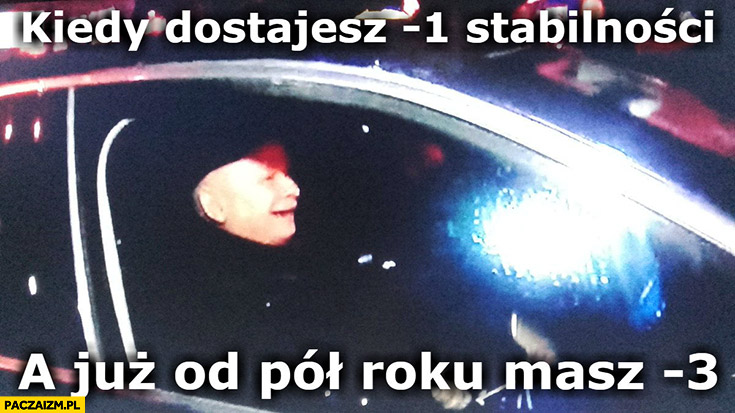 Kiedy dostajesz -1 stabilności