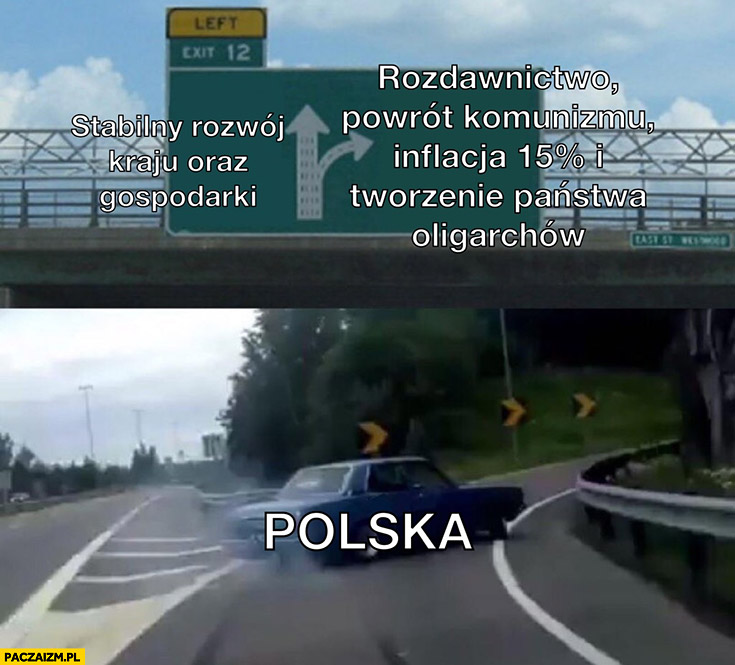 Kiedy znajdziemy się na zakręcie PiS zafunduje temu wszystkiemu bebnięcie