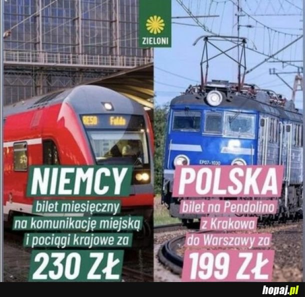 Kolej PL vs. DE