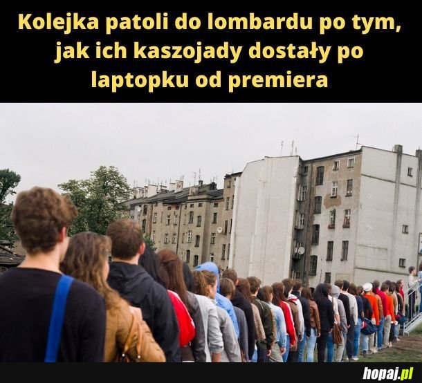 Kolejka do lombardu