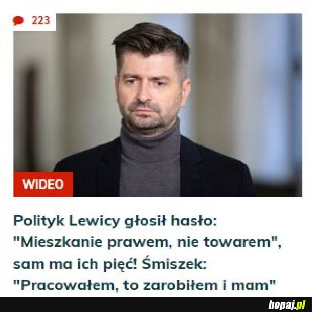 Na lewicy też obłuda