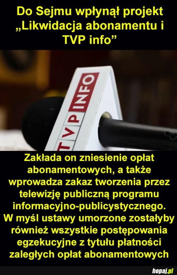 Nowy projekt w Sejmie