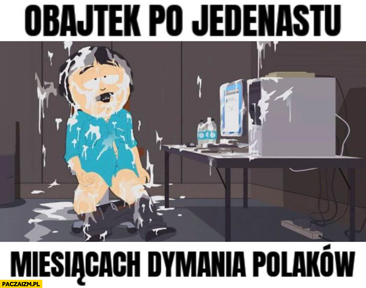 Obajtek z rozładowaną armatą