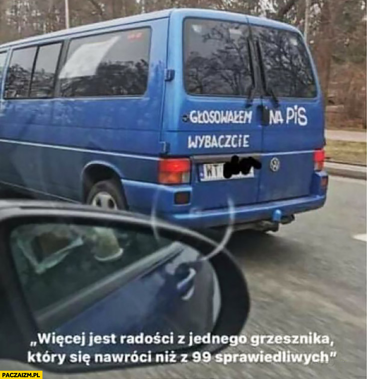 Więcej jest radości z jednego grzesznika