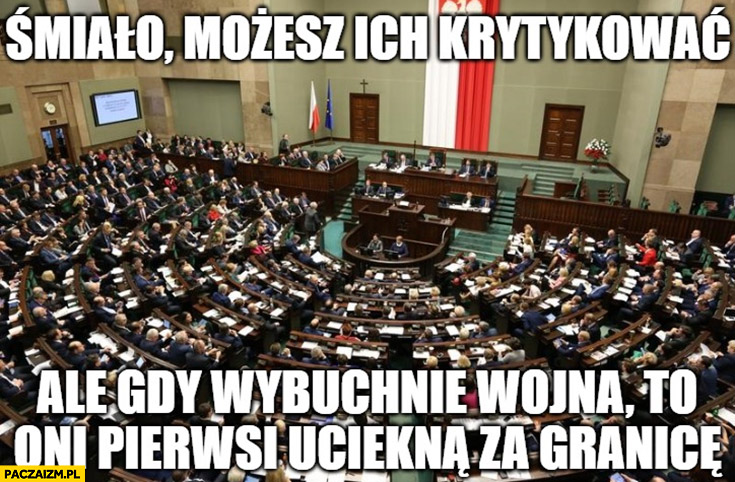 Śmiało, możesz ich krytykować