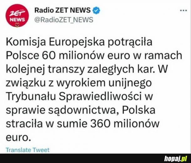 CO to 55mln PLN przy 360mln Euro