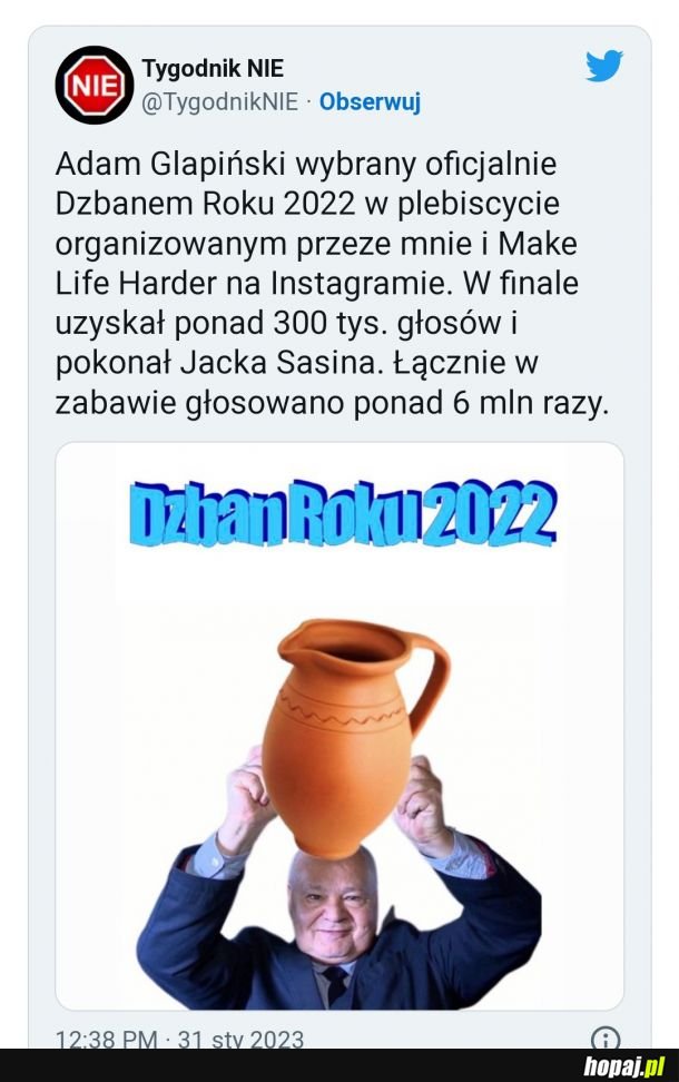 Dzban Roku 2022