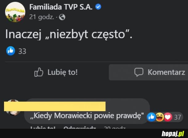 Inaczej niezbyt często