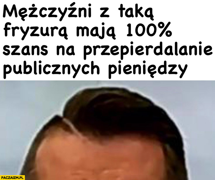 Mężczyźni z taką fryzurą