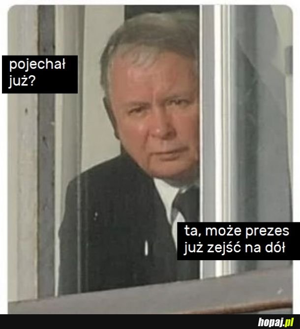 Pojechał już?