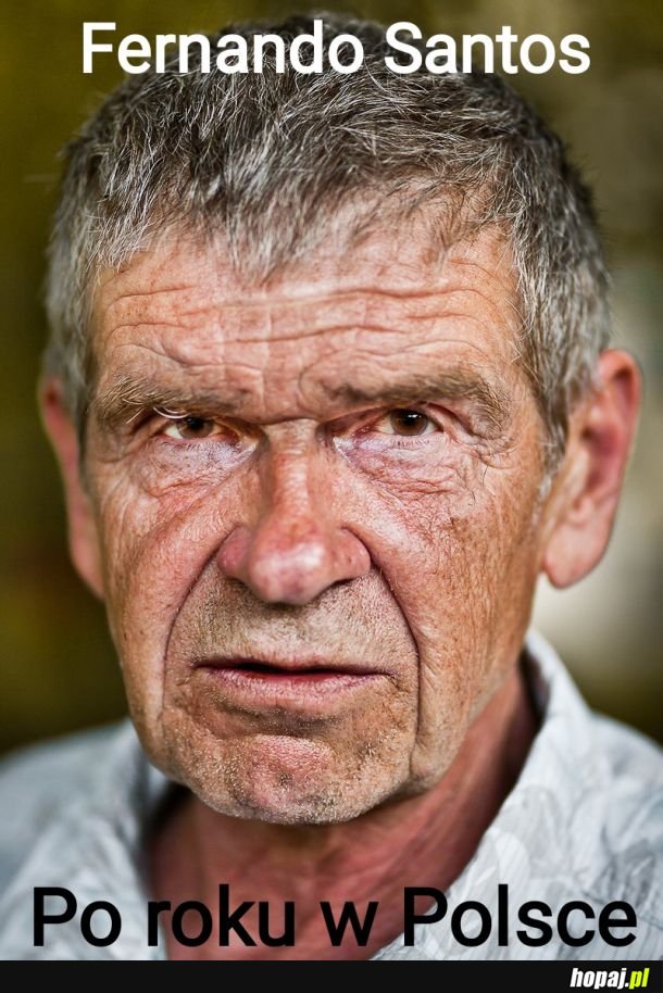 Fernando Santos po roku w Polsce